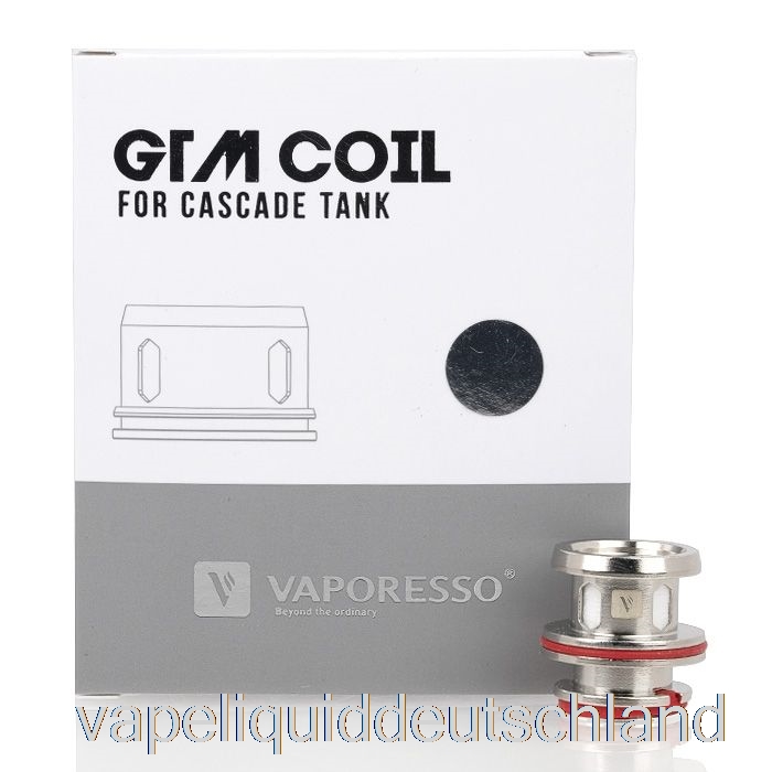 Vaporesso Cascade GTM Ersatzspulen 0,4 Ohm GTM 2 Spulen Vape Liquid